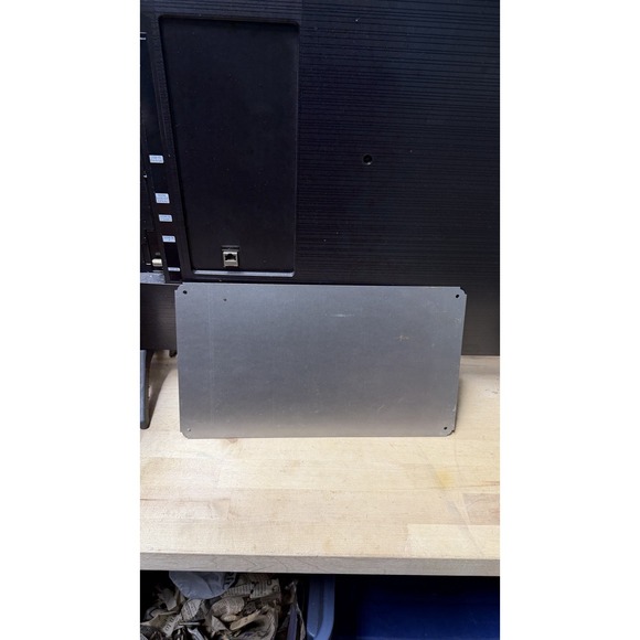 Bubba Is Always Watching Blue Metal Sign Wall Decor 14x8 - Picture 7 of 9